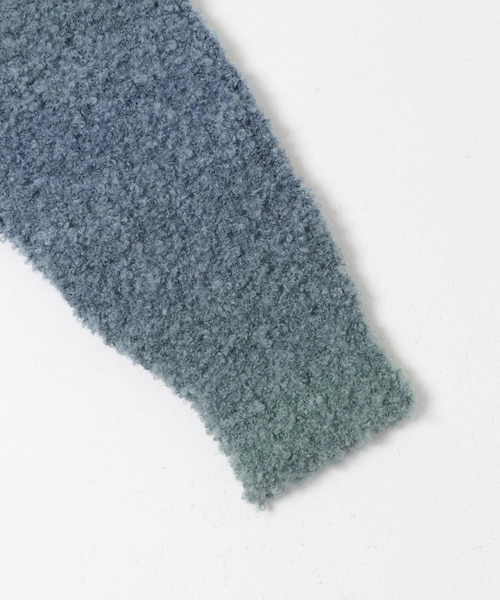 SENSE OF PLACE by URBAN RESEARCH（センスオブプレイスバイアーバンリサーチ）の「『ユニセックス』ブークレグラデーションニット（ニット/セーター・メンズ・L.GRAY/CHARCOAL/BLUE/ORANGE/YELLOW/BROWN・M/L）」の16枚目の写真