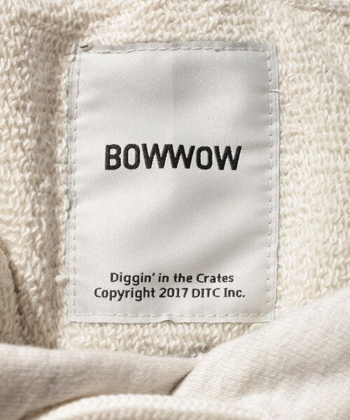 ADAM ET ROPE'（アダムエロペ）の「【BOWWOW/バウワウ】BEAT ARMY HOODIE AGED（パーカー・メンズ・キナリ・L/M）」の12枚目の写真