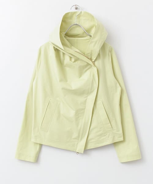 URBAN RESEARCH ROSSO（アーバンリサーチロッソ）の「フードブルゾン（ブルゾン・レディース・LIME/GRAY/NAVY・FREE）」の4枚目の写真