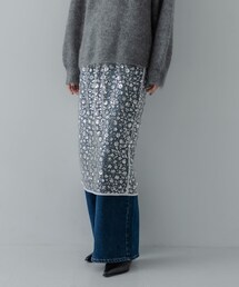 URBAN RESEARCH | スパンコールチュールレイヤードスカート(スカート)