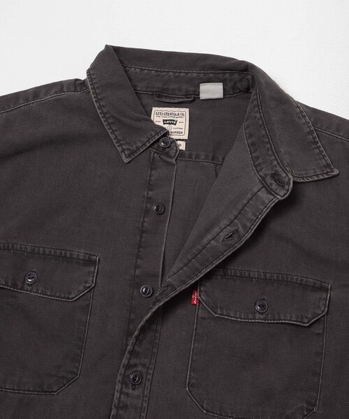 URBAN RESEARCH Sonny Label（アーバンリサーチサニーレーベル）の「LEVI’S　JACKSON WORKER（シャツ/ブラウス・メンズ・DRAK WASH・M/L）」の13枚目の写真