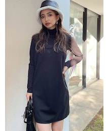 GYDA | スクエアバックオープンミニワンピース(ワンピース)