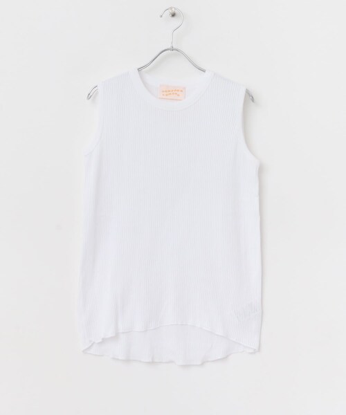 URBAN RESEARCH ROSSO（アーバンリサーチロッソ）の「CaRouseLamBRa　NO-SLEEVE PACK WHITE BORDER（タンクトップ・レディース・WHITEGREEN/WHITELATTE/WHITEGRAPE・OS）」の21枚目の写真