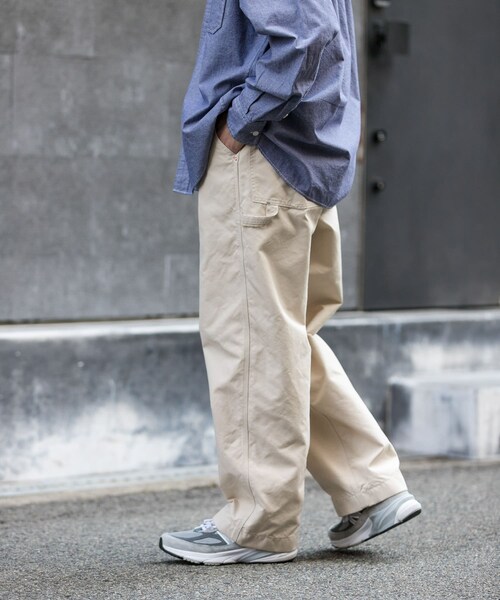URBAN RESEARCH DOORS(アーバンリサーチドアーズ)の「FORK&SPOON PEダックペインターパンツ(その他パンツ・メンズ・NAVY/IVORY・4/5)」の3枚目の写真
