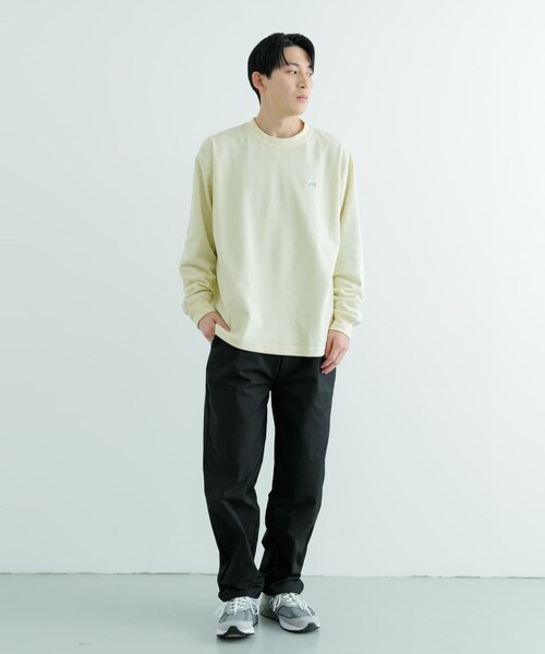 ITEMS URBANRESEARCH（アイテムズ アーバンリサーチ）の「PENNEYS　FOX Youth カノコ ロングスリーブ TOPS（Tシャツ/カットソー・メンズ・OFF/BLK/GRY/GRN・M/L）」の8枚目の写真