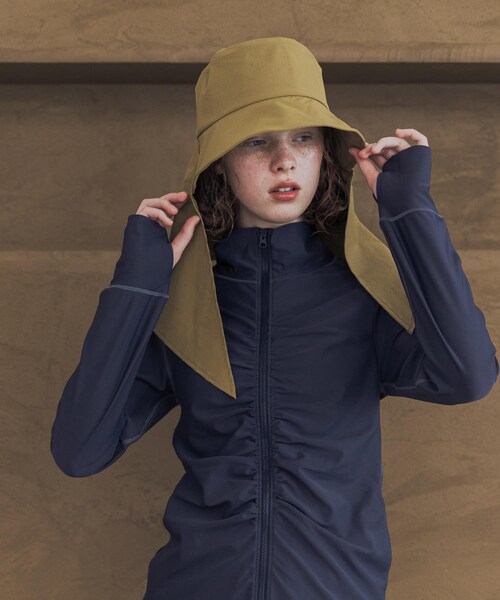URBAN RESEARCH(アーバンリサーチ)の「『UVカット/撥水』SUN HAT(ハット・レディース・BLACK/BEIGE・-)」の14枚目の写真