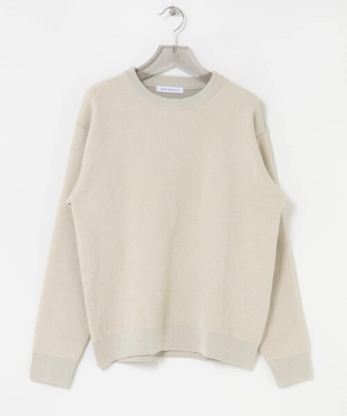 URBAN RESEARCH（アーバンリサーチ）の「モールニットプルオーバー（ニット/セーター・メンズ・IVORY/S.GREEN/GRAY/BLACK・M/L）」の16枚目の写真