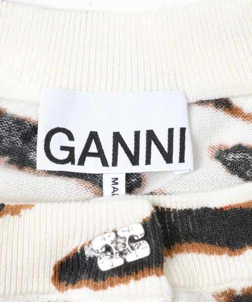 URBAN RESEARCH(アーバンリサーチ)の「GANNI SHEER PRINTED COTTON CARDIGAN(カーディガン/ボレロ・レディース・EGRET・S)」の8枚目の写真