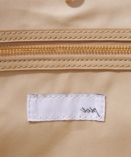 ADAM ET ROPE'（アダムエロペ）の「【TOLQ/トルク】Printed Hand Bag（トートバッグ・メンズ・キャメル系・F）」の14枚目の写真