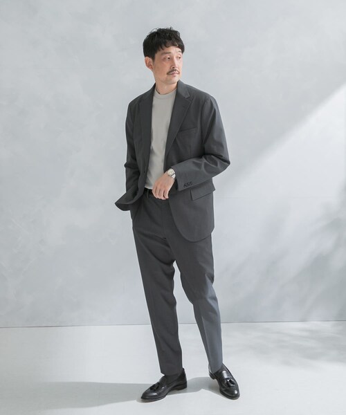 URBAN RESEARCH DOORS(アーバンリサーチドアーズ)の「『イージーケア』LIFE STYLE TAILOR クリアツイルコンフォータブルスマートパンツ(スラックス・メンズ・NAVY/GRAY・S/M/L/XL)」の8枚目の写真