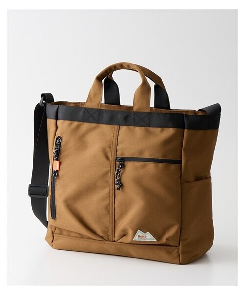 nissen（ニッセン）の「ユーティリティー２WAYショルダーバッグ（A4対応）（ショルダーバッグ・メンズ・ブラック/ベージュ/カーキ・Y）」の2枚目の写真