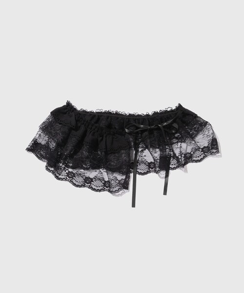 ADAM ET ROPE'(アダムエロペ)の「【CHOW des HOMME/チャウ デ オム】TAILORED LACED TROUSERS(スラックス・メンズ・ブラック・28/30)」の5枚目の写真