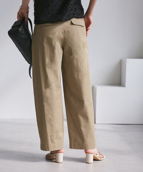 VIS（ビス）の「バレルシルエットコットンパンツ（その他パンツ・レディース・ブラック/ベージュ/ピンク・F）」の18枚目の写真