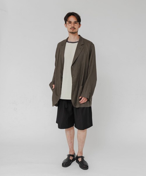 URBAN RESEARCH(アーバンリサーチ)の「『別注』CHEMISE D'ADAM×URBAN RESEARCH SHIRTS JACKET SINGLE(テーラードジャケット・メンズ・BLACK/BLUE/BROWN・38/40/42)」の15枚目の写真