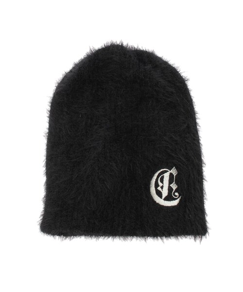 EVRIS（エヴリス）の「ワンポイントシャギーニットキャップ（ニットキャップ/ビーニー・レディース・ホワイト/ブラック・F）」の11枚目の写真