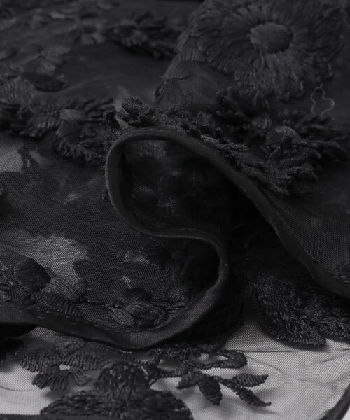 URBAN RESEARCH DOORS(アーバンリサーチドアーズ)の「『別注』LAYAS×DOORS LACE JQD TANKTOP(タンクトップ・レディース・WHITE/BLACK・One)」の20枚目の写真