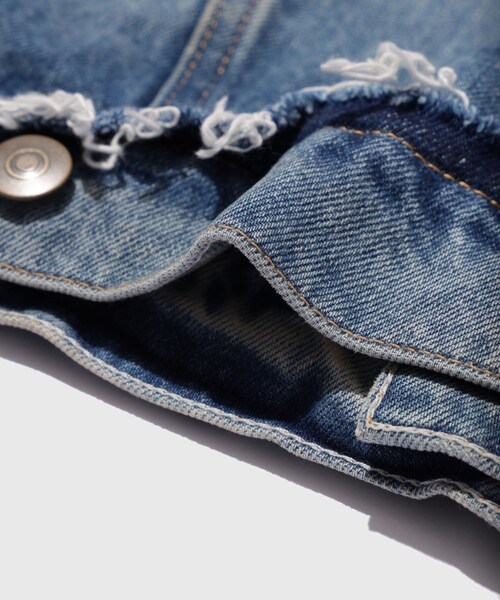 ADAM ET ROPE'(アダムエロペ)の「【Maison Margiela/メゾン マルジェラ】DENIM SPORTS JKT BLUE(デニムジャケット・メンズ・ブルー系・46/48)」の13枚目の写真