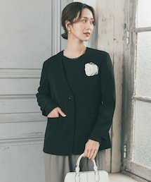 URBAN RESEARCH DOORS | ノーカラージャケット(スーツジャケット)