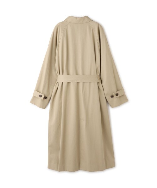 ROPE'（ロペ）の「ツイルクロスステンカラーコート（ステンカラーコート・レディース・ベージュ系/ネイビー・36/38）」の22枚目の写真