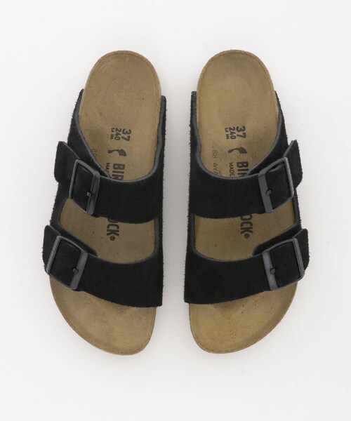 THE GOODLAND MARKET（ザグッドランドマーケット）の「BIRKENSTOCK　ARIZONA SUEDE BLACK (narrow)（サンダル・レディース・BLACK・36/37/38）」の6枚目の写真