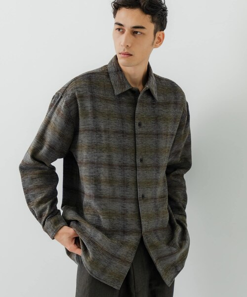 URBAN RESEARCH（アーバンリサーチ）の「モールクラシックシャツ（シャツ/ブラウス・メンズ・NAVY/BLACK/L.CHECK/D.CHECK・M/L）」の15枚目の写真