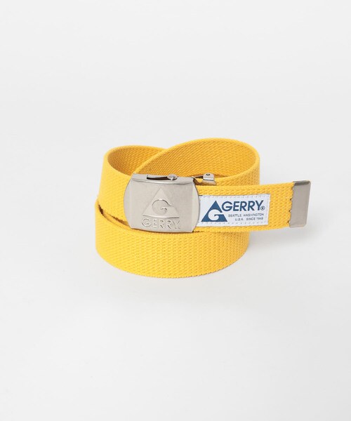 ITEMS URBANRESEARCH（アイテムズ アーバンリサーチ）の「GERRY Name Belt（ベルト・メンズ・RED/BLK/GRY/KHK/BEG/OFF/YEL・-）」の6枚目の写真