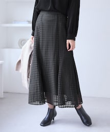 ROPE' PICNIC（ロペピクニック）の「千鳥レースマーメイドスカード（スカート・レディース）」