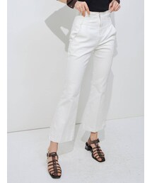 MERCURYDUO | センプレフレアデニムパンツ(その他パンツ)