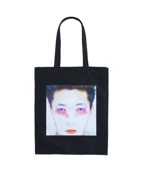 bonjour records（ボンジュールレコーズ）の「RYUICHI SAKAMOTO Archive Collection Tote Bag "左うでの夢"（トートバッグ・レディース・ブラック・F）」の3枚目の写真