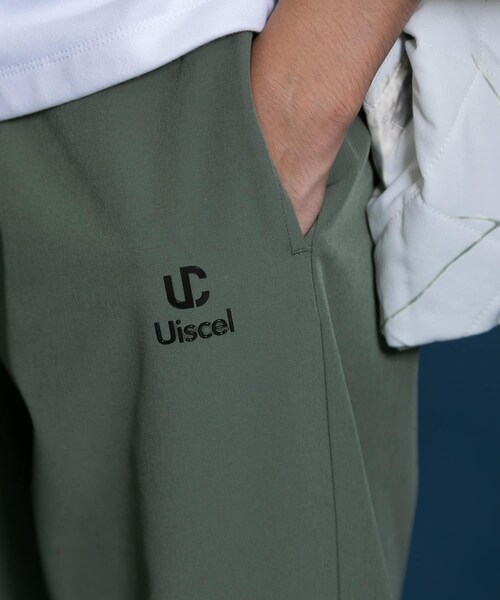 SENSE OF PLACE by URBAN RESEARCH（センスオブプレイスバイアーバンリサーチ）の「Uiscel　タックジョガースウェットパンツ（スウェットパンツ・メンズ・KHAKI/BLACK・one）」の9枚目の写真
