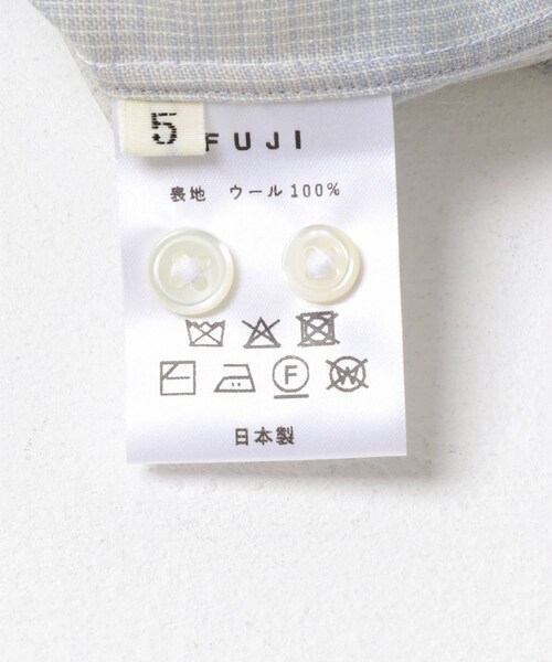 URBAN RESEARCH（アーバンリサーチ）の「FUJI　WOOL CHECK STANDARD SHIRTS（シャツ/ブラウス・メンズ・BLUE/GREEN/ORANGE・5/6）」の11枚目の写真