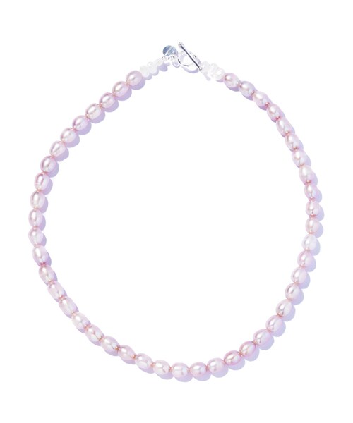 ROPE'（ロペ）の「【WEB限定】【les bonbon (ル ボンボン)】cocoon pearl necklace PK（ネックレス・レディース・ピンク・F）」の5枚目の写真