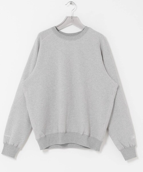 URBAN RESEARCH（アーバンリサーチ）の「NEW BALANCE　NB GREYオーバーサイズクルーネック（スウェット・メンズ・AGT/ABR/BK・M/L/XL）」の18枚目の写真