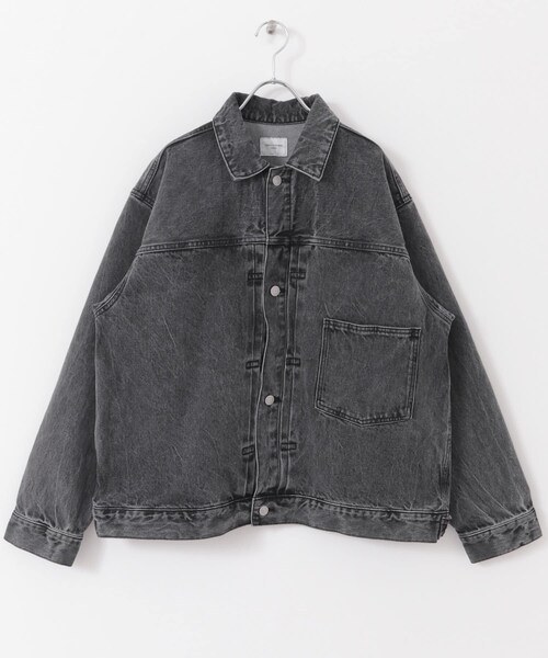 URBAN RESEARCH DOORS（アーバンリサーチドアーズ）の「USED 13.3oz デニムジャケット（デニムジャケット・メンズ・INDIGOUSED/BLACK USED・M/L）」の13枚目の写真