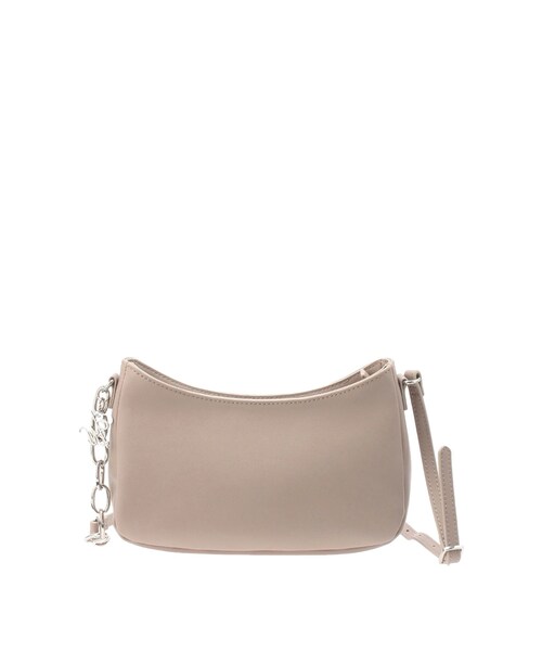 EATME（イートミー）の「チェーンハンドルバッグ（ショルダーバッグ・レディース・ブラック/ベージュ・F）」の4枚目の写真