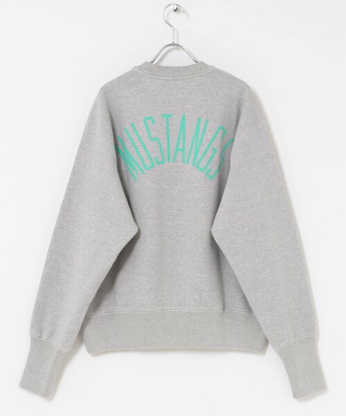 URBAN RESEARCH(アーバンリサーチ)の「Unlikely Simple SweatCrew MUSTANGS(スウェット・メンズ・Gray/Black・M/L/XL)」の13枚目の写真