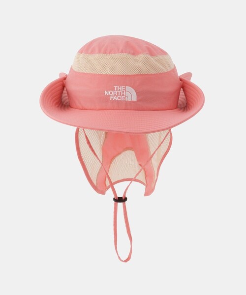 ROPE' PICNIC(ロペピクニック)の「【KIDS/キッズ】【THE NORTH FACE】Kids sunshield hat(ハット・キッズ・ベージュ/ピンク・F)」の5枚目の写真