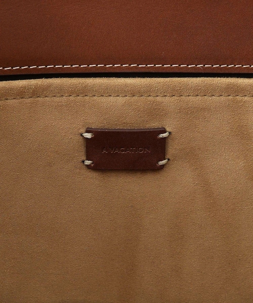 ROPE'(ロペ)の「【A VACATION(ア ヴァケーション)】TUNK BROQUE FLW|トートバック(トートバッグ・レディース・キャメル・F)」の11枚目の写真