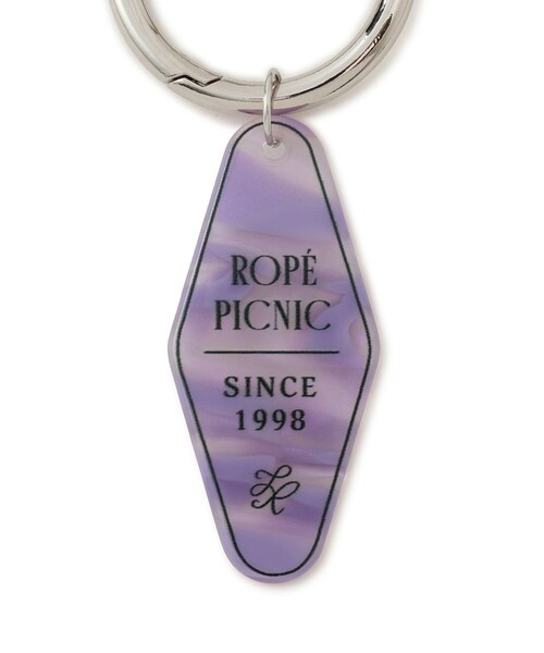 ROPE' PICNIC（ロペピクニック）の「プレート付きバッグチャーム（キーホルダー・レディース・ブラック系/ゴールド/シルバー・F）」の18枚目の写真