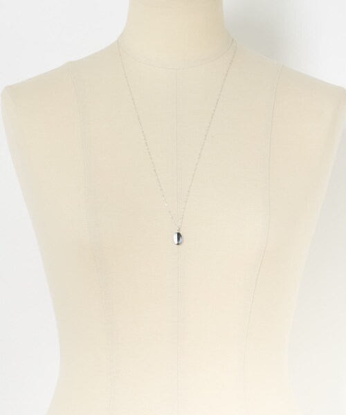 URBAN RESEARCH（アーバンリサーチ）の「decor『デコール』　Ovalcharm Longnecklace（ネックレス・レディース・GOLD/SILVER・-）」の9枚目の写真