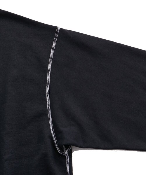ADAM ET ROPE'（アダムエロペ）の「《別注》【SPALDING/スポルディング】LOGO SWEATSHIRT / UNISEX（スウェット・レディース・ブラック/ライトグレー/ワイン・L/M）」の9枚目の写真