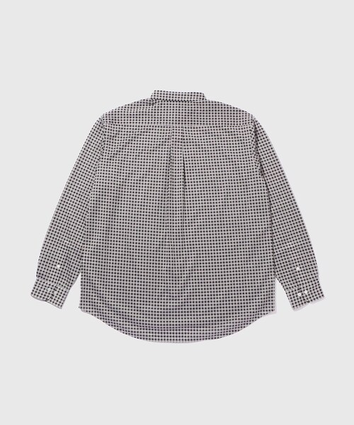 ADAM ET ROPE'（アダムエロペ）の「【KANEMASA FIL./カネマサフィル】36G Modest Check Shirt（シャツ/ブラウス・メンズ・ホワイト/グリーン・L/M）」の13枚目の写真