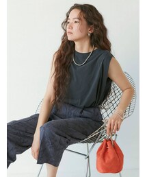 Ungrid | ウォッシュカラータンクトップ(タンクトップ)