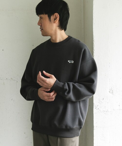 URBAN RESEARCH DOORS（アーバンリサーチドアーズ）の「『XLサイズ/WEB限定』『別注』PENNEYS×DOORS　THE FOX クルーネックスウェット（スウェット・メンズ・BEIGE/ASH/CHARCOAL/RED・M/L/XL）」の11枚目の写真