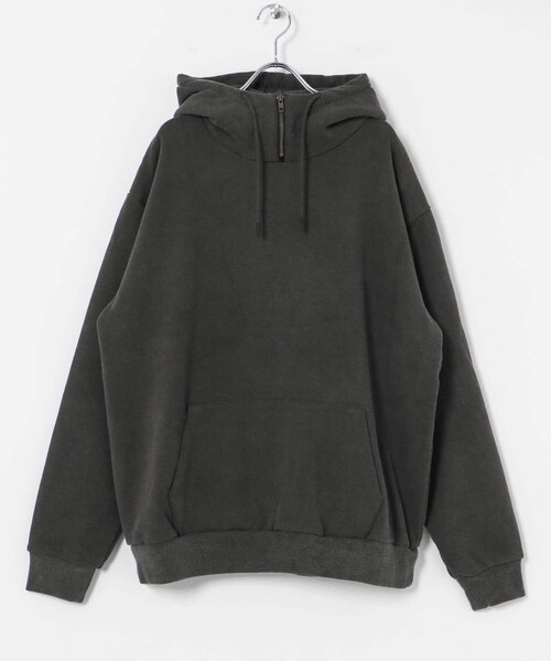 URBAN RESEARCH（アーバンリサーチ）の「dDdDdDd　FADE HALFZIP HOODIE SWEAT（パーカー・メンズ・GRAY/WHITE/BLACK/NAVY・S/M/L/XL/XXL）」の14枚目の写真