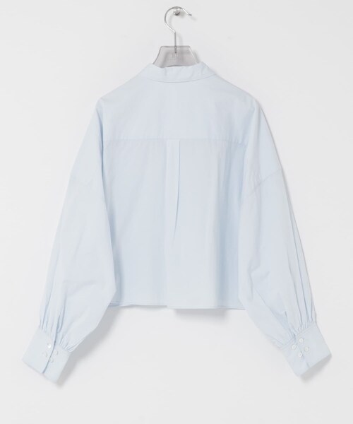 URBAN RESEARCH（アーバンリサーチ）の「スカーフ付きワイドショートシャツ（シャツ/ブラウス・レディース・SAX/STRIPE・Free）」の7枚目の写真