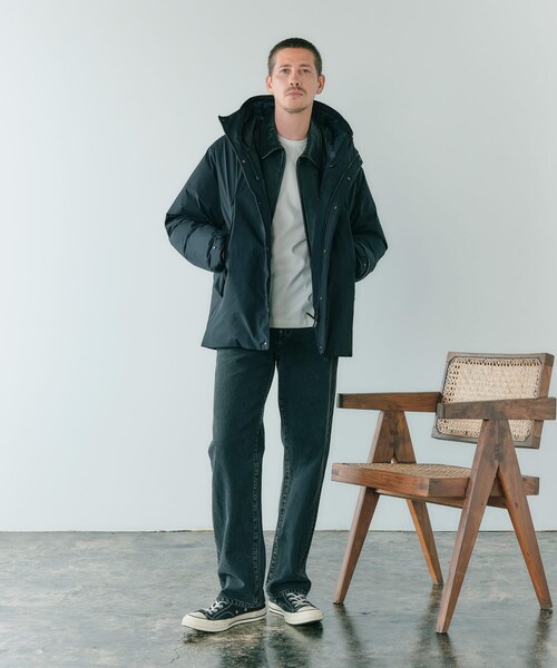 URBAN RESEARCH ROSSO(アーバンリサーチロッソ)の「『別注』+phenix WINDSTOPPER by GORE-TEX LABS ダウンジャケット(その他アウター・メンズ・BLACK/NAVY/BROWN・S/M/L/XL)」の14枚目の写真