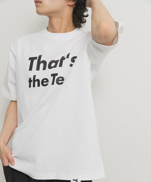 THE GOODLAND MARKET（ザグッドランドマーケット）の「『一部別注カラー』That’s　The Tee Thats（Tシャツ/カットソー・メンズ・white/black/別注beige・M/L/XL）」の7枚目の写真