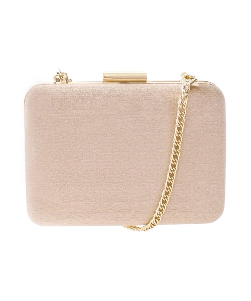 LAGUNAMOON（ラグナムーン）の「LADYジャカードクラッチBAG（クラッチバッグ・レディース・ピンク/ネイビー/ベージュ・F）」の2枚目の写真