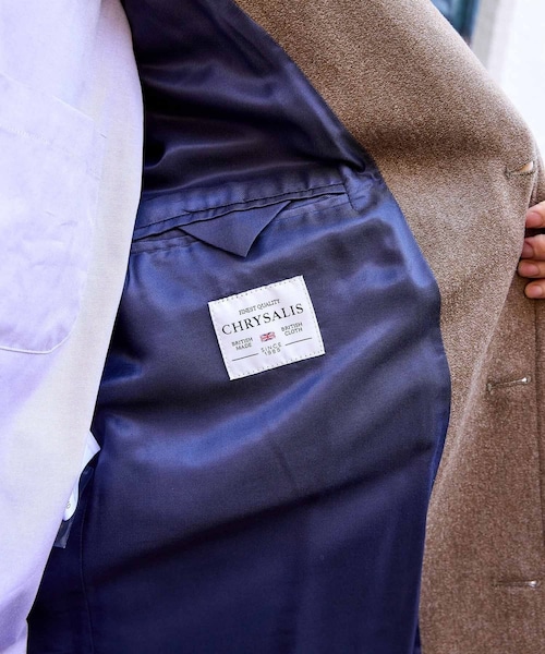 ADAM ET ROPE'(アダムエロペ)の「【CHRYSALIS/クリサリス】CHESTERFIELD(チェスターコート・メンズ・ベージュ・38/40)」の19枚目の写真